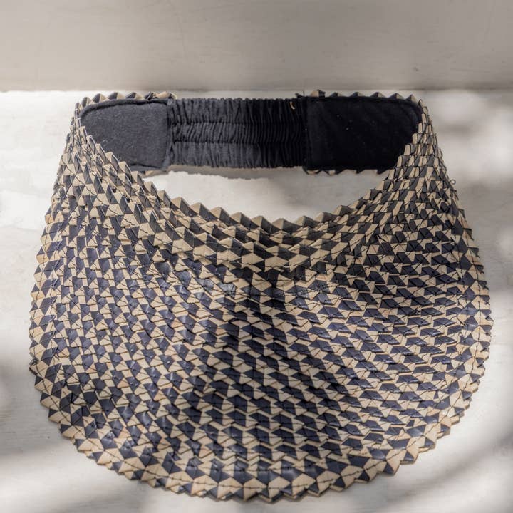 Village Thrive - Wholesale Visor - Women's - Rattan Sun Visor in Ombre