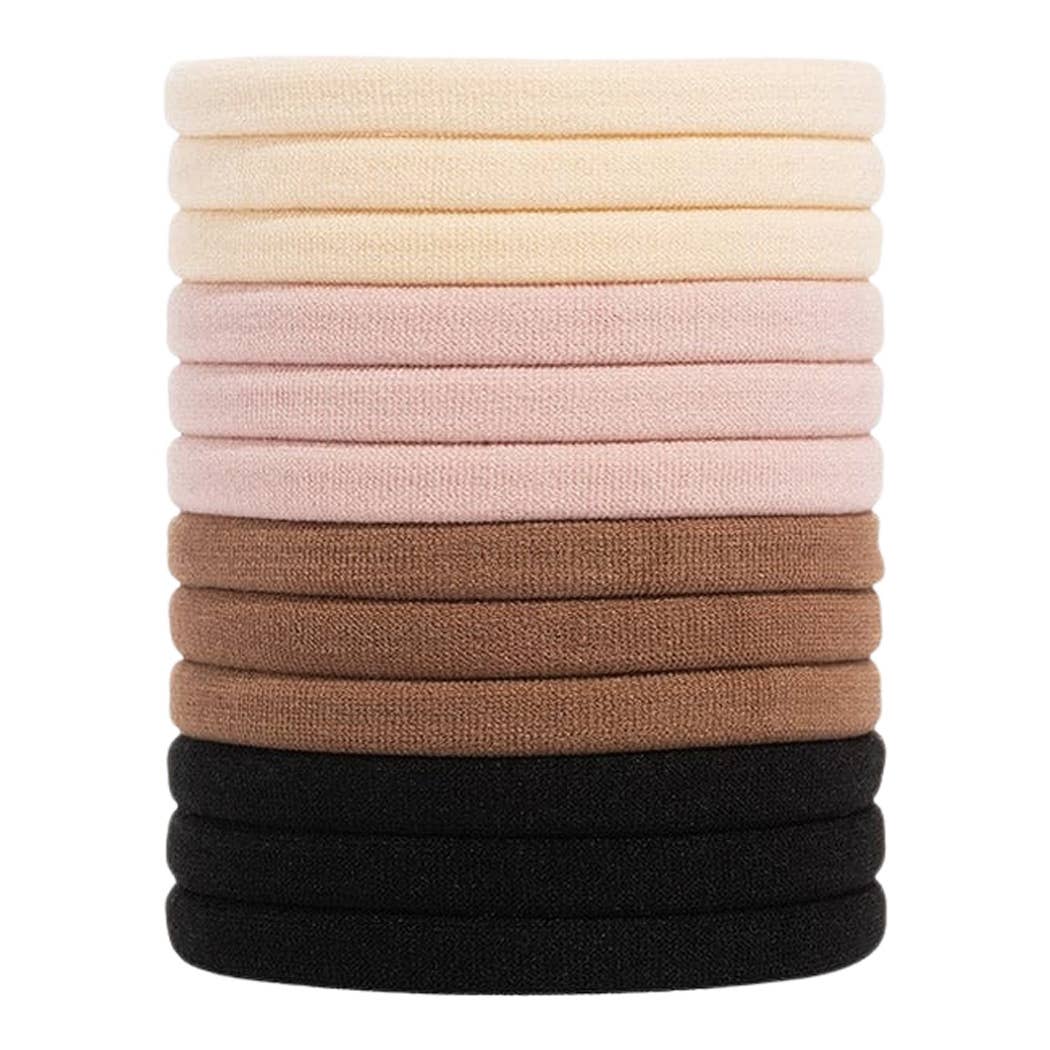 France Luxe/L. Erickson – wholesale Hair tie – Yoga Pony Pack3