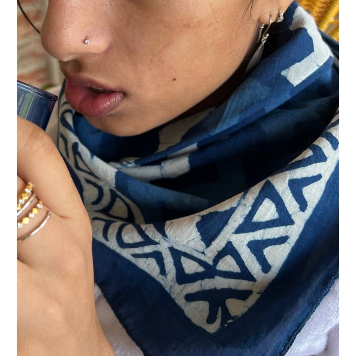 Peaceware - Wholesale Bandana - Women's - Bandana - Indigo Swim3