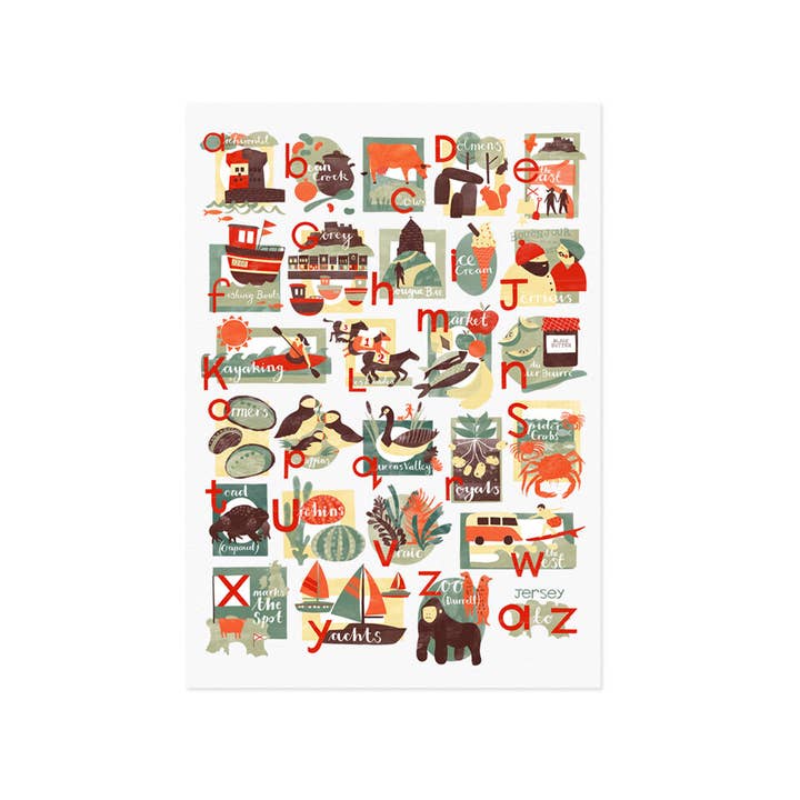 Jersey A-Z for wholesale by Lauren Radley