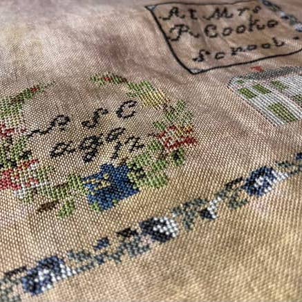 The Wishing Thorn - Wholesale Embroidery/Cross Stitch Supplies - LSC 1848 – New Hampshire Sampler Paper Chart3