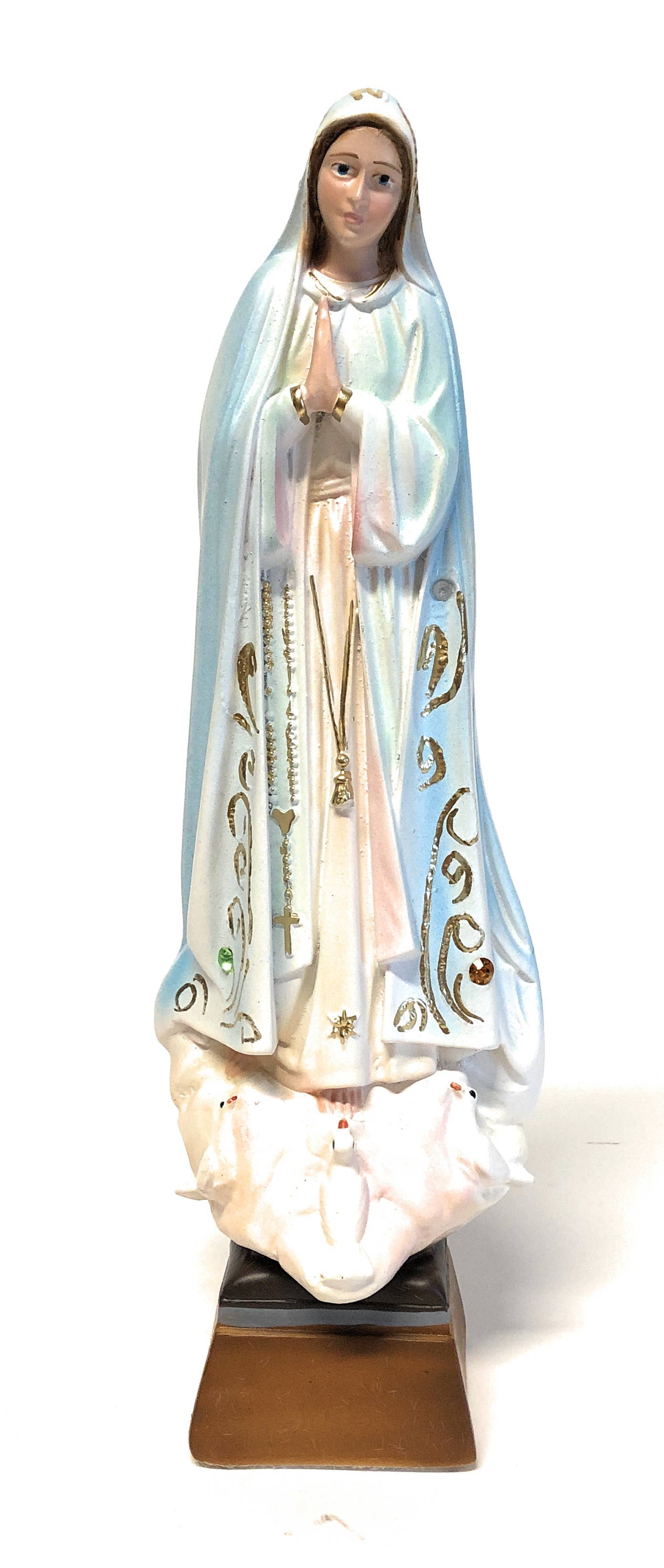 Costa Articoli Religiosi - Wholesale Decorative Figurine - Statue of Our Lady of Fatima cm. 30 plaster