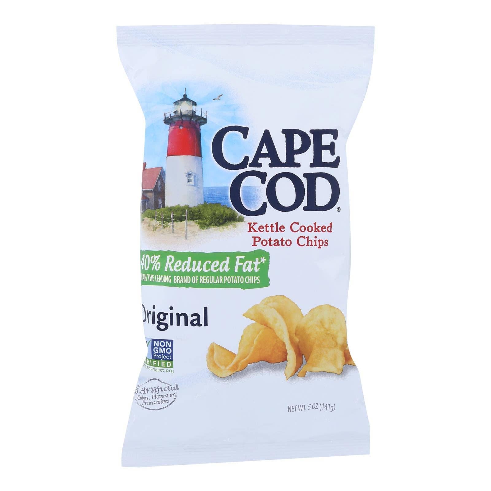 Everyday Supply Co - Wholesale Chips - Cape Cod Potato Chips - Case Of 8 - 5 Oz0