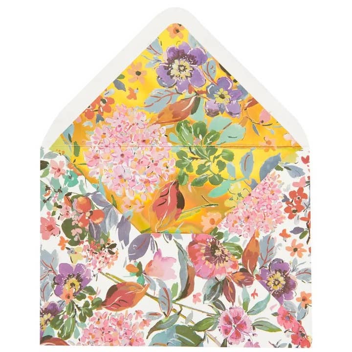 NIQUEA.D – wholesale Birthday card – Laser Boarder Growing Flower Collection Birthday Card