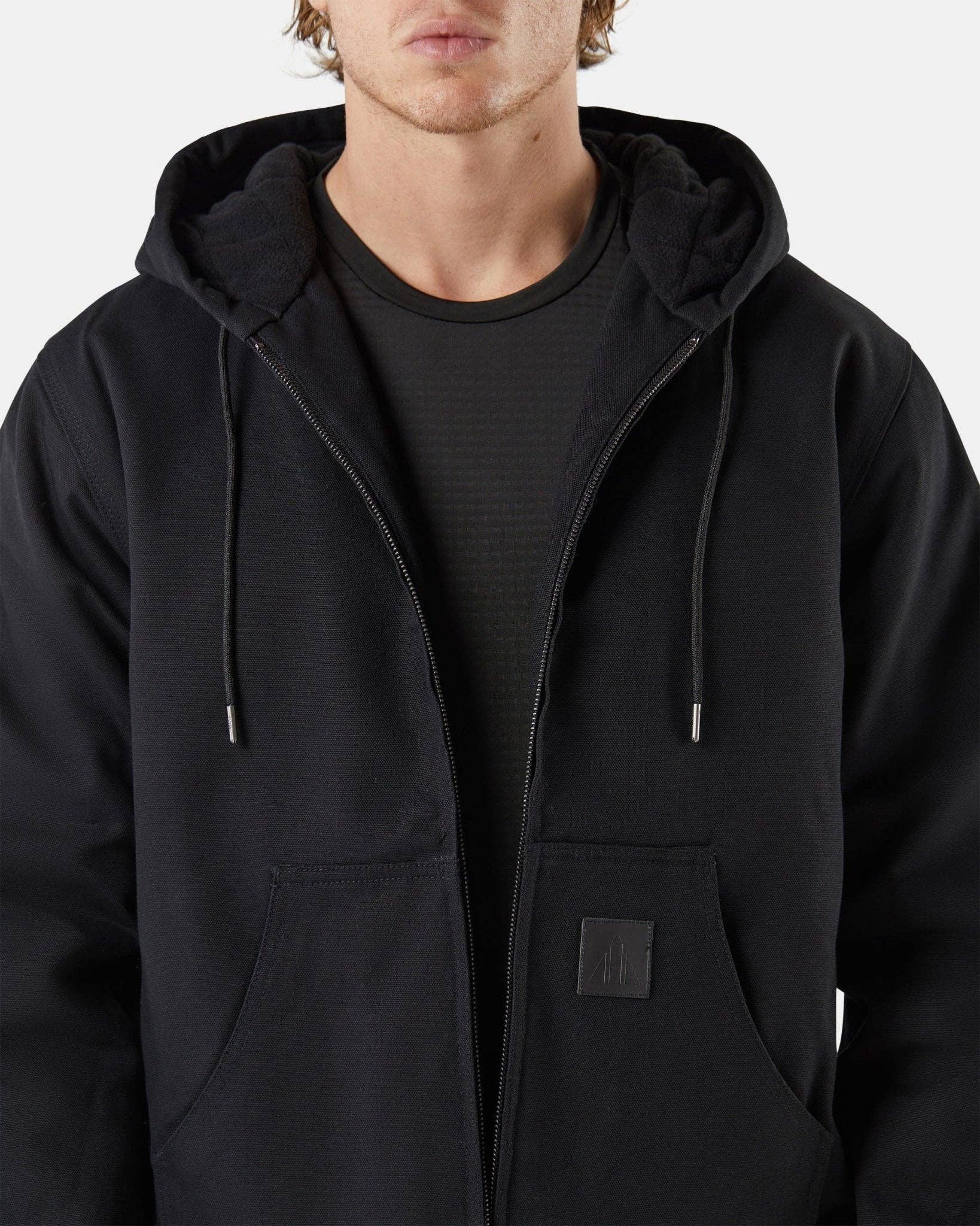 BAD WORKWEAR - Wholesale Jacket - Men's - BAD MICHIGAN™ HEAVY-DUTY COTTON CANVAS HOODED JACKET3