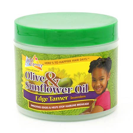 SUBLIME BEAUTY WHOLESALER SL - Wholesale Hair Styling Gel/Mousse - Sofn Free Pretty Olive & Sunflower Oil Edge Tamer 125 G0