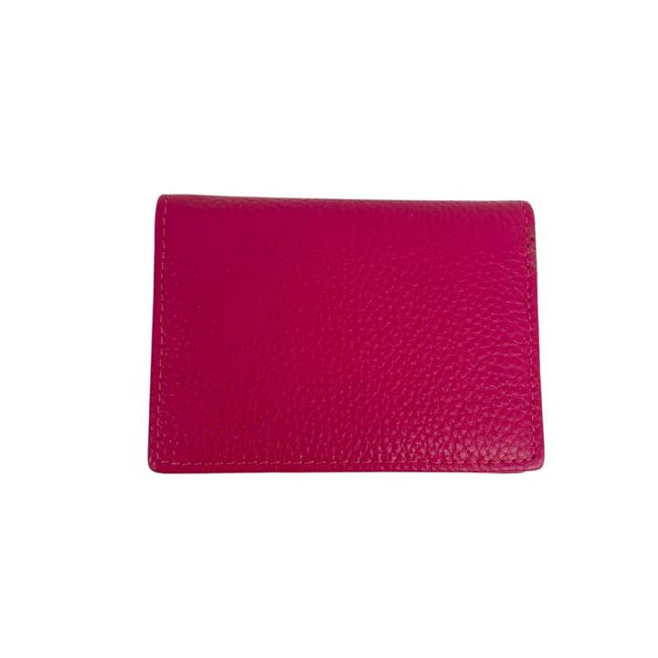 Chenson & Gorett - Wholesale Card Holder - Women's - Leather Card Holder with Button Flap and High Quality KB1503