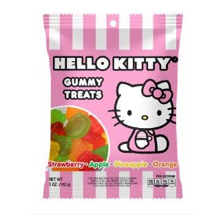 iSweet.ca - Wholesale Gummy - Hello Kitty - Gummi Treats - Fruit Peg Bag