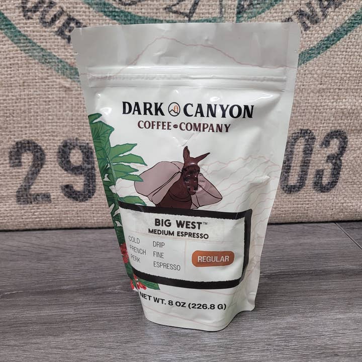 Dark Canyon Coffee Company - Wholesale Ground Coffee - Big West Espresso Coffee