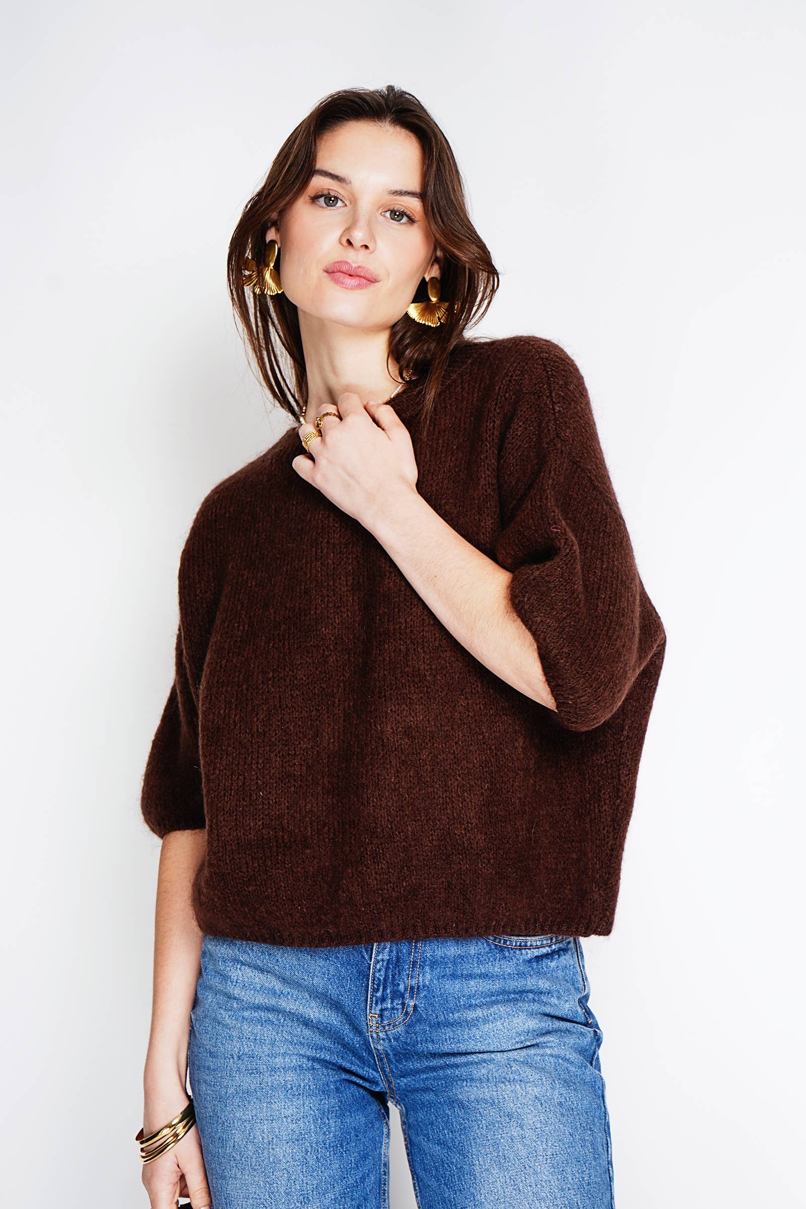 NOELINE – wholesale Pullovertröja - Dam – 6004 barnmohair- och ulltröja36