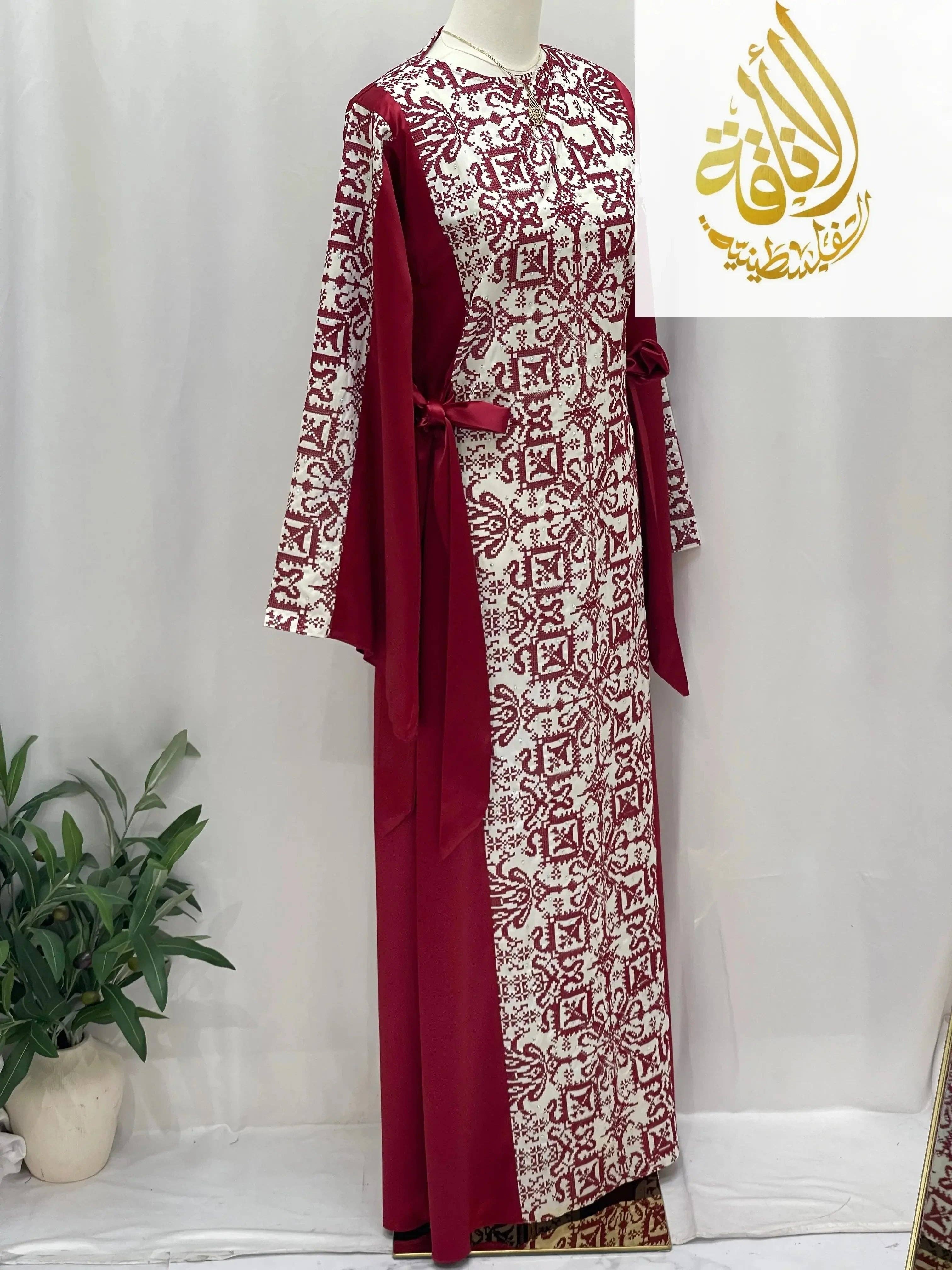 Palestinian Elegance - Wholesale Dress - Women's - Modern Zahra Embroidered Dress | Modest Palestinian Thobe22