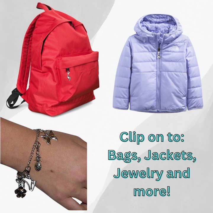 Sportybella - Wholesale Individual Charm/Pendant - Skate Clip On Zipper Pull2