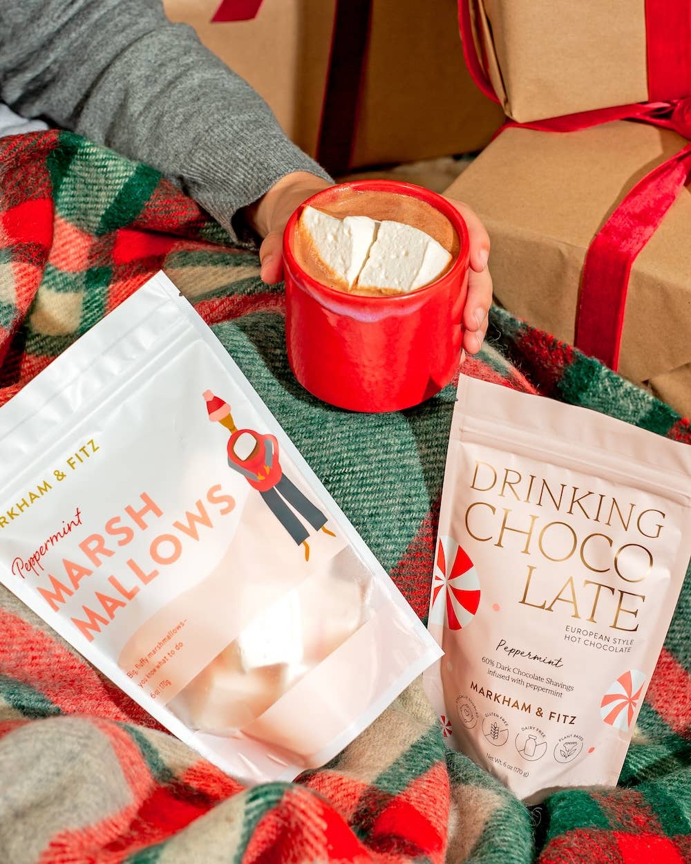 Markham & Fitz Chocolate - Wholesale Hot Cocoa Mix/Kit - Peppermint Drinking Chocolate3