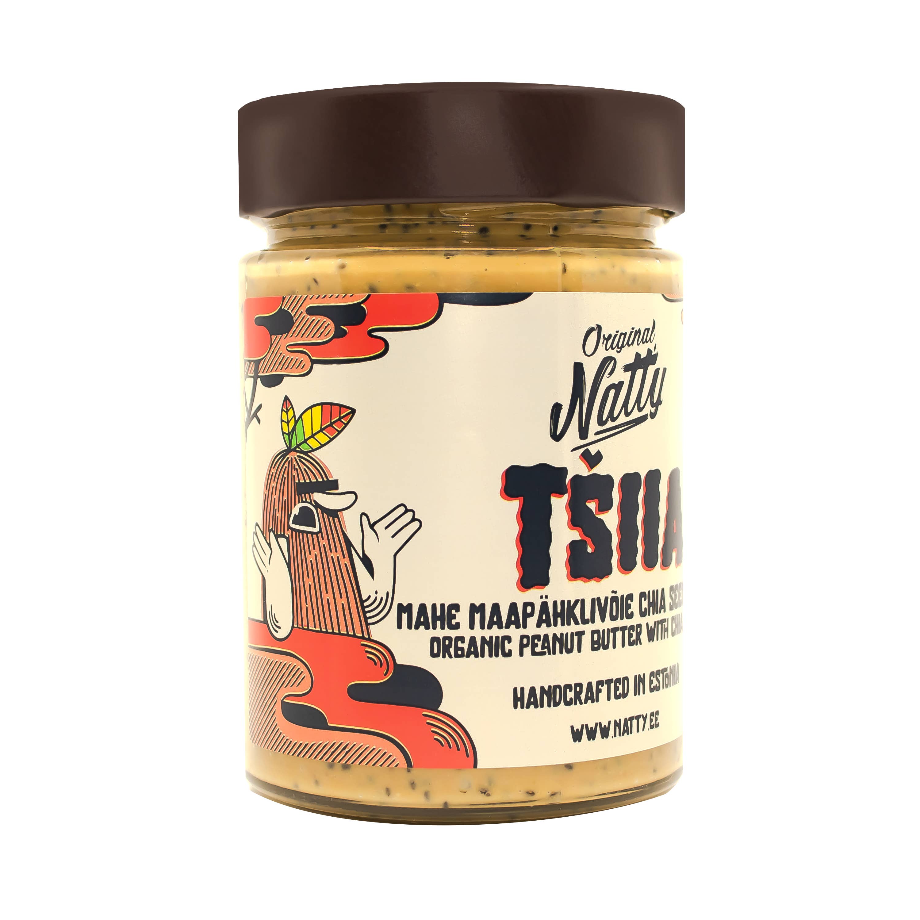 Natty Nut Butters - Wholesale Nut Butter - Tšiia – Organic Peanut Butter With Chia Seeds And Sea5