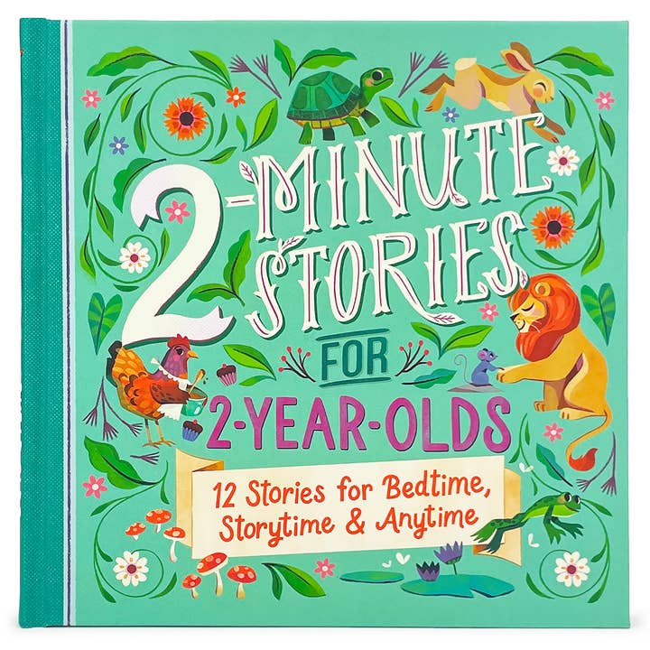 2-Minute Stories for 2-Year-Olds Story Book for wholesale by Cottage Door Press