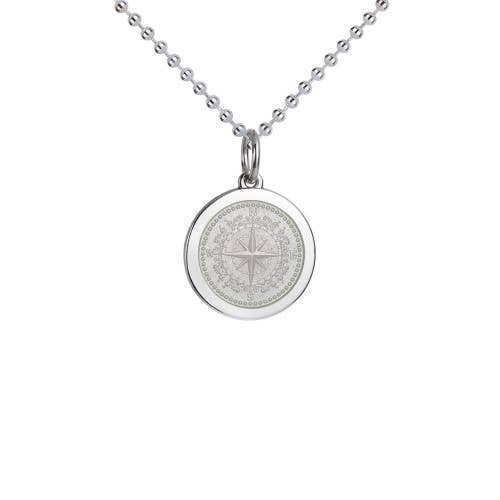 Colby Davis of Boston - Wholesale Individual Charm/Pendant - Colby Davis Pendant: Men's Medium Compass Rose - Sterling7