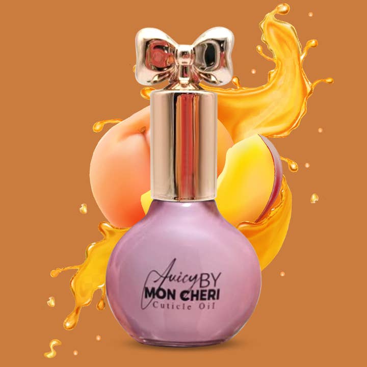 Peachy Nails: olio per cuticole Juicy di Mon Cheri per la vendita all'ingrosso da parte di Juicy by Mon Cheri