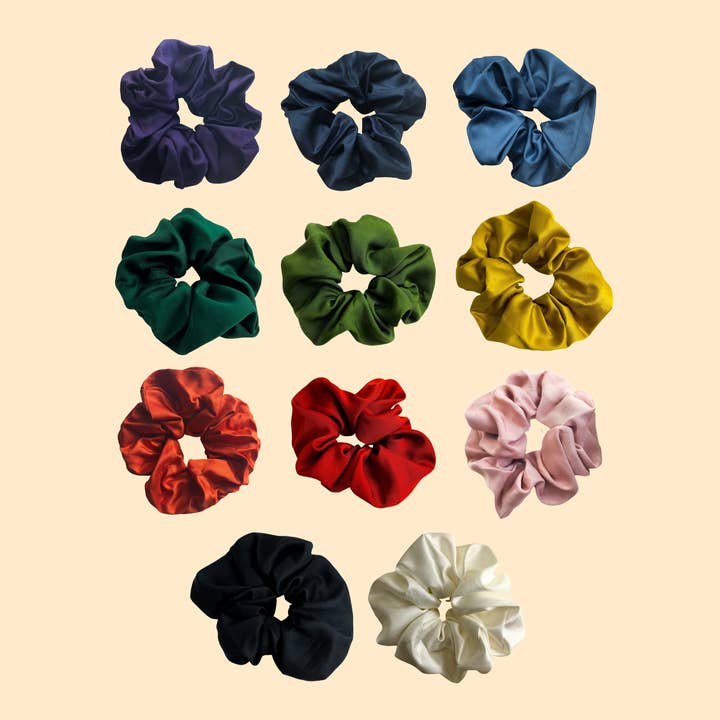 Bamboe scrunchies voor wholesale door Good House London