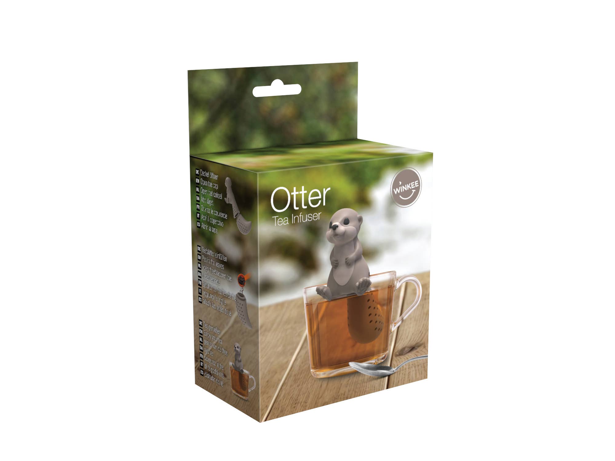 MAGS - Venta al por mayor Colador/infusor - Infusor de té con forma de nutria4