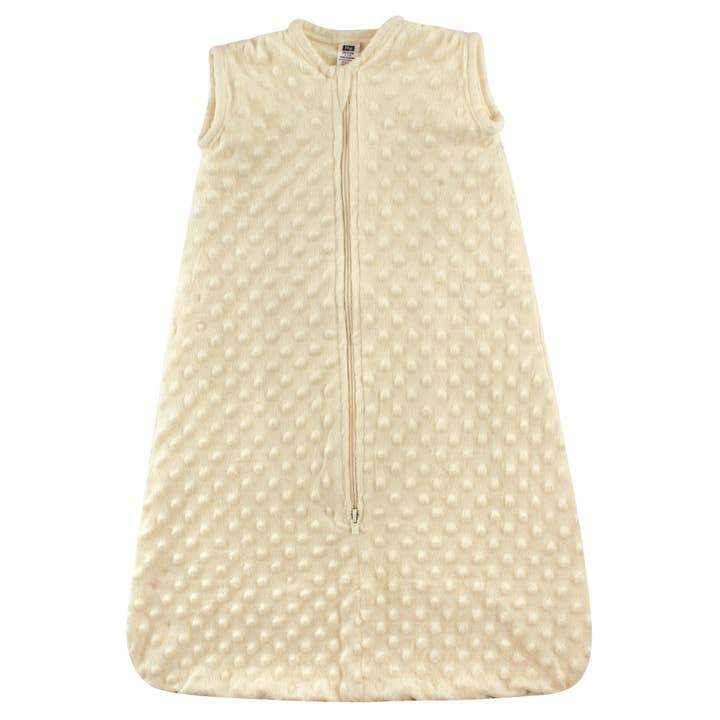 Hudson Baby Plush Sleeping Bag, Sack, Blanket, Cream Dot Mink for wholesale by BabyVision