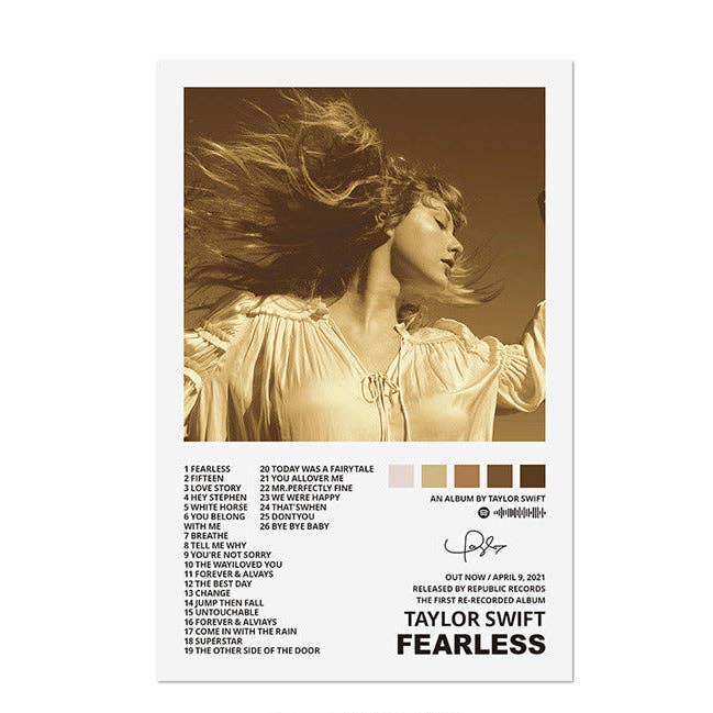 Wholesale Taylor Swift album cover poster Swiftie gifts for your