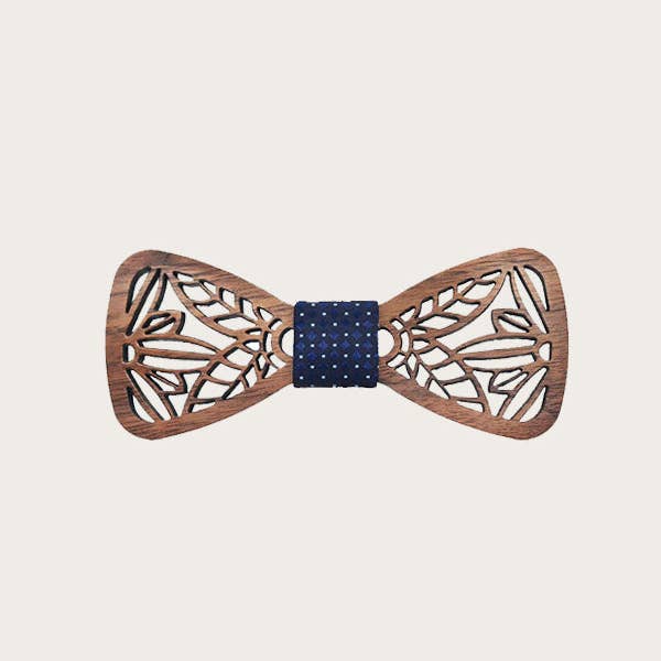 Wood&Chic - Vente Nœud pour cheveux – enfant - Noeud Papillon en Bois Enfant - Pruche3