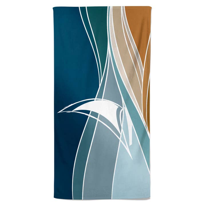 UPF 50 Beach Towel/Wrap - Crew for wholesale by Salt n Rays