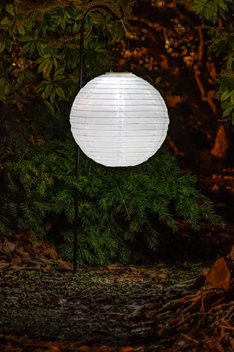 Allsop Home & Garden - Wholesale Outdoor/Lawn Light - Soji Original 12" Globe Solar Lantern - White8