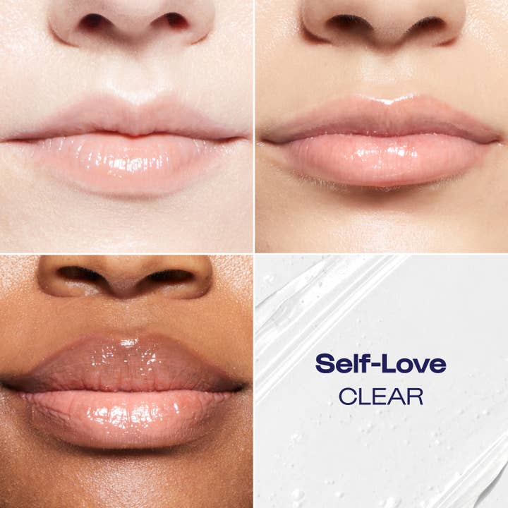 Self Love Clear Self-Love (Clear) Lip Goals Glossy Lip Balm for wholesale on Faire