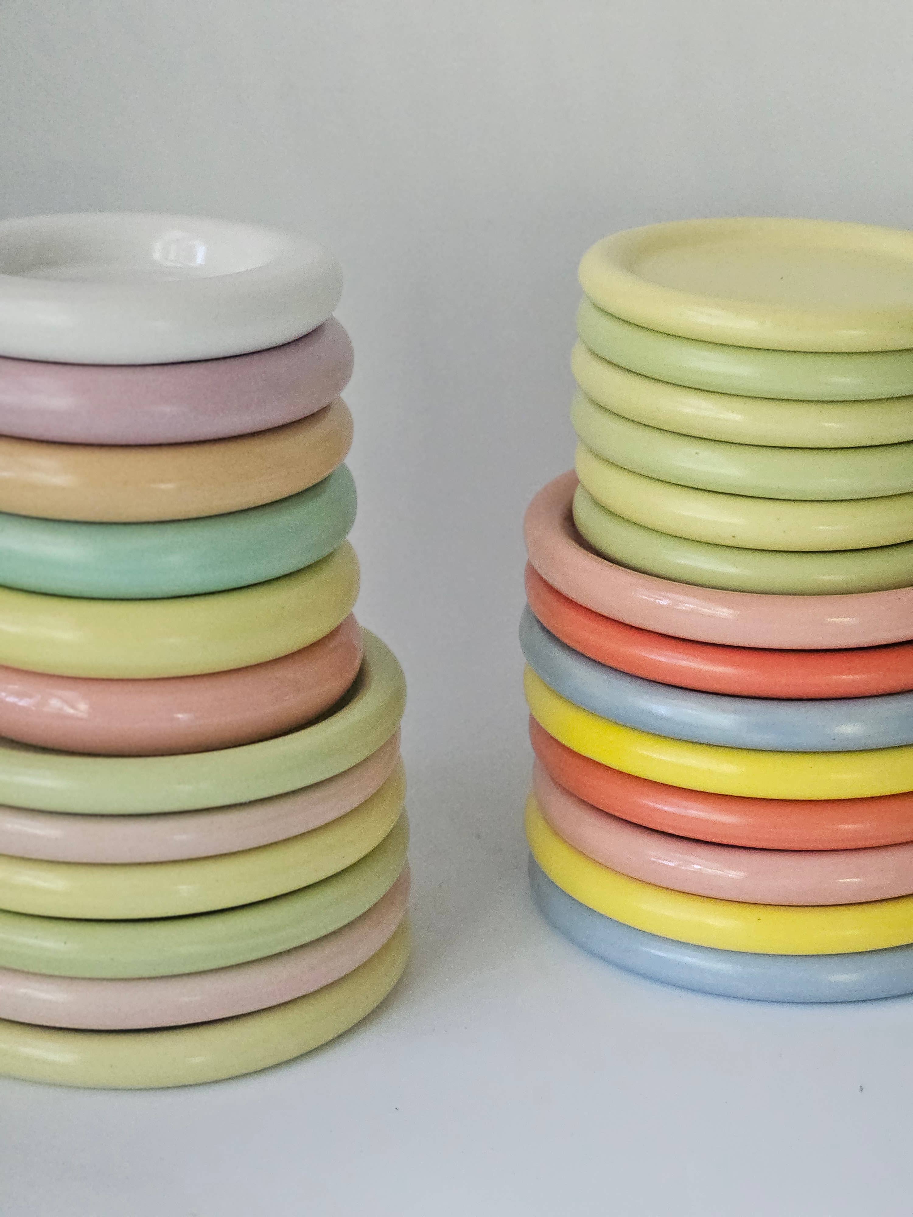 Bad Dogs Studio - Wholesale Jewelry Dish - Donut Dish • Handmade Ceramic Chunky Rounded Bubble Tray5