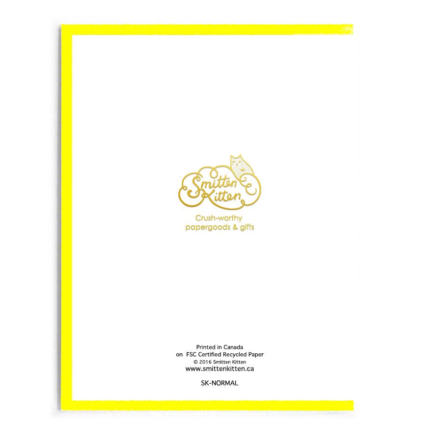 Smitten Kitten - Wholesale Birthday Card - Happy Birthday Please Start Aging Like a Normal Human Card1