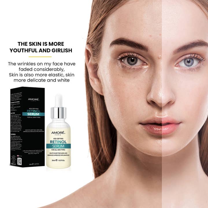 The American Gift Company (TAGCO) - Vendita all'ingrosso Sieri/creme concentrate per il viso - SIERO AL RETINOLO PER VISO CON ACIDO IALURONICO3