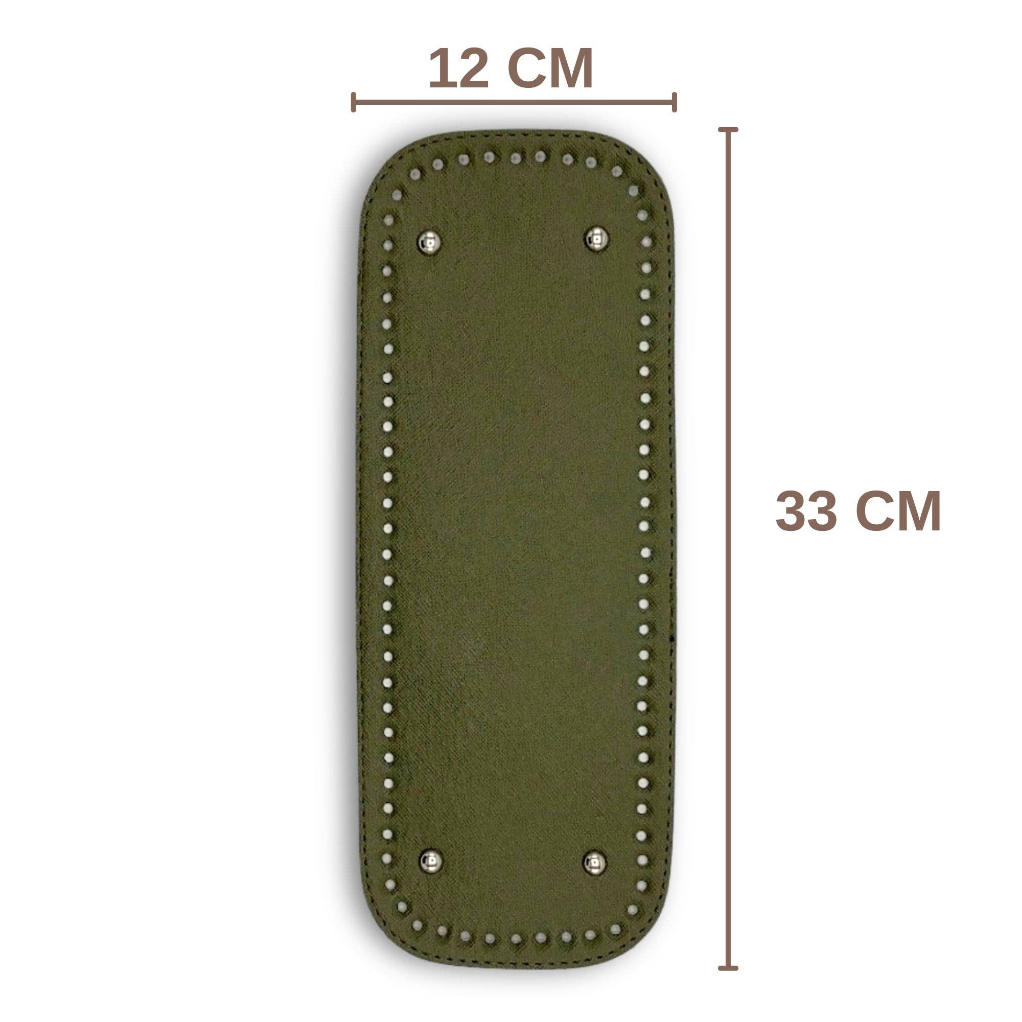 Sensy - Wholesale Knitting/Crochet Supplies - PU Leather Large Bag Base, Bag Bottom Pad (12 Cm x 33 Cm)23