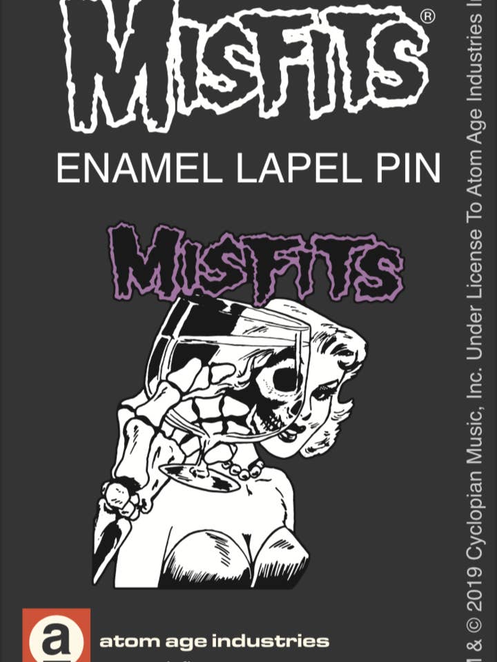Misfits Die Die My Darling Emaljpin för wholesale av Dead Rockers