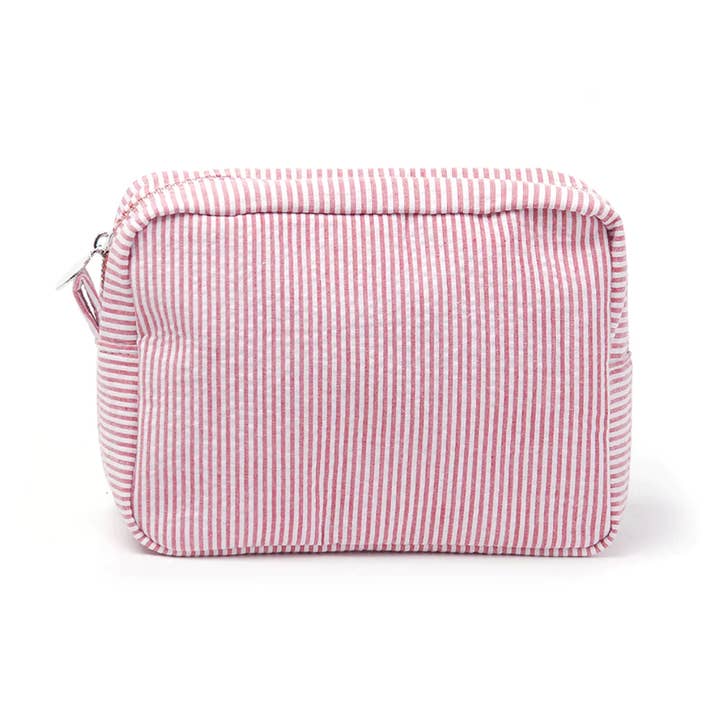 APHISON - Wholesale Makeup/Cosmetic Bag - RTS-25pc Seersucker Cosmetic Bag10