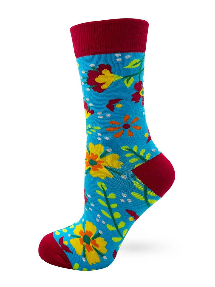 Fabdaz - Wholesale Socks - Women's - Happy Socks, Happy Life, Happy Mind Women's Crew Socks2