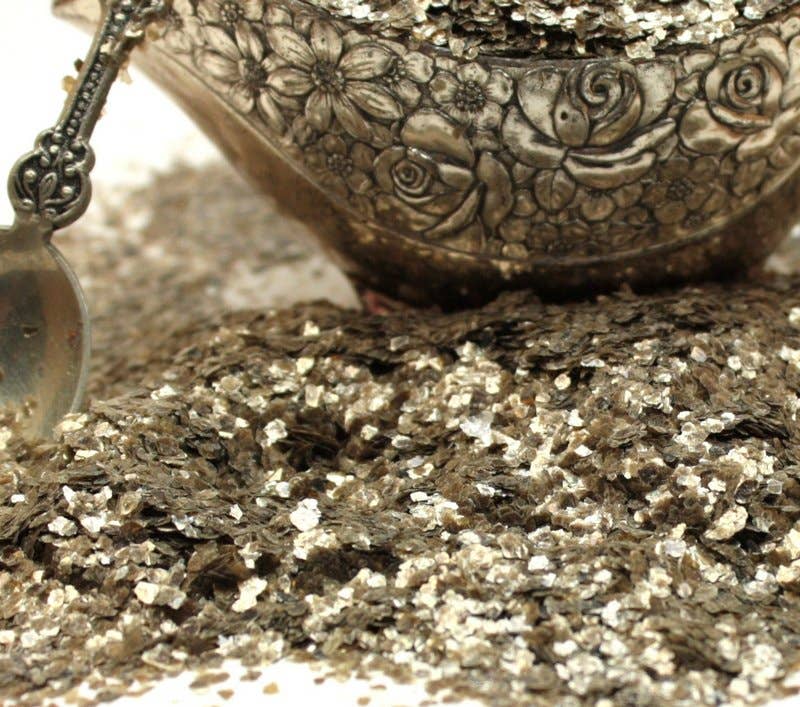 Meyer Imports – Großhandel Bastelzubehör – Antike Bronzeflocken - Natürlicher Glimmer6