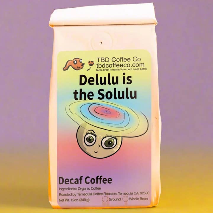 Delulu est le Solulu | Café décaféiné à l'eau suisse du Pérou pour la vente par TBD Coffee Co