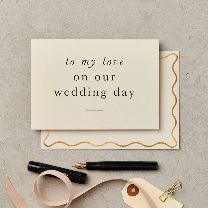 To My Love Wedding for wholesale by Katie Leamon