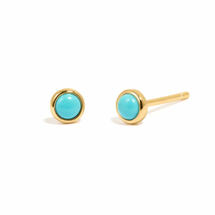 Clous Turquoise pour la vente par Sami Jewels