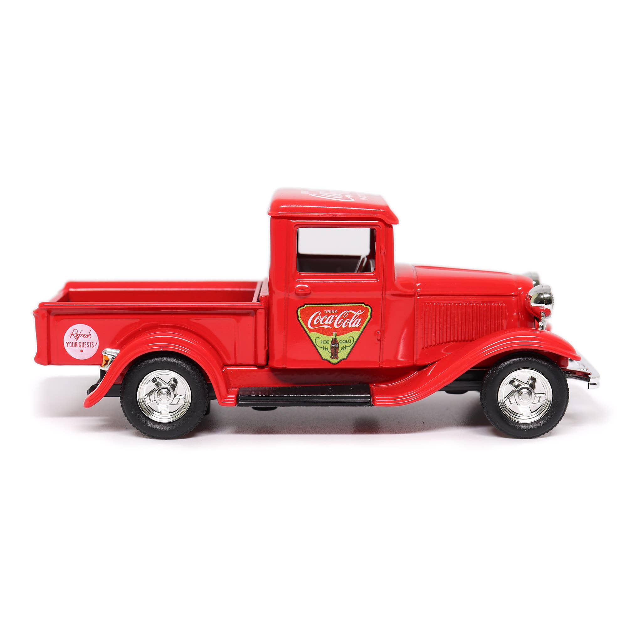Motor City Classics, Inc. – Engroshandel Bordpynt – 1:43 skala Coca-Cola 1934 Ford Pickup Diecast Model7