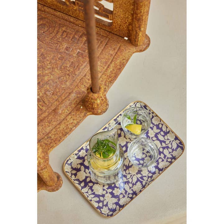 Bonheur du Jour - Vente Plateaux décoratifs - Plateau Aperol - Jaya Violine3