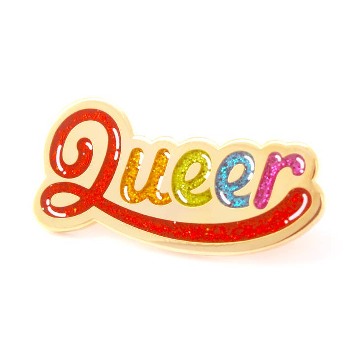 Queer Pin - Glitter for wholesale by Shoal