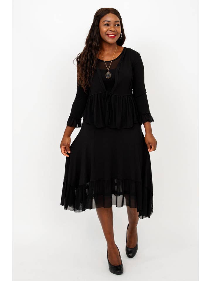 Blue Sky Clothing Co LLC - Wholesale Jacket - Women's - Ria Jacket, Black2