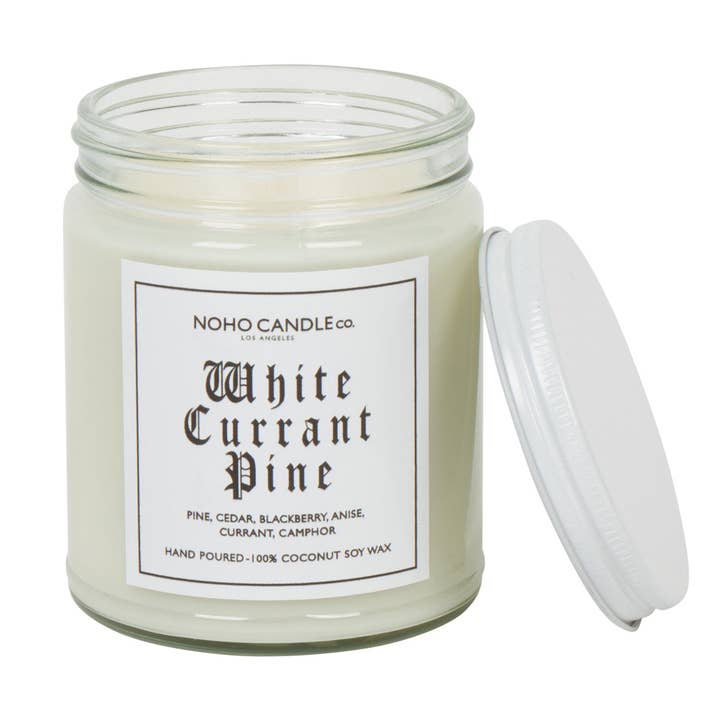 White Currant Pine for wholesale by NoHo Candle Co.
