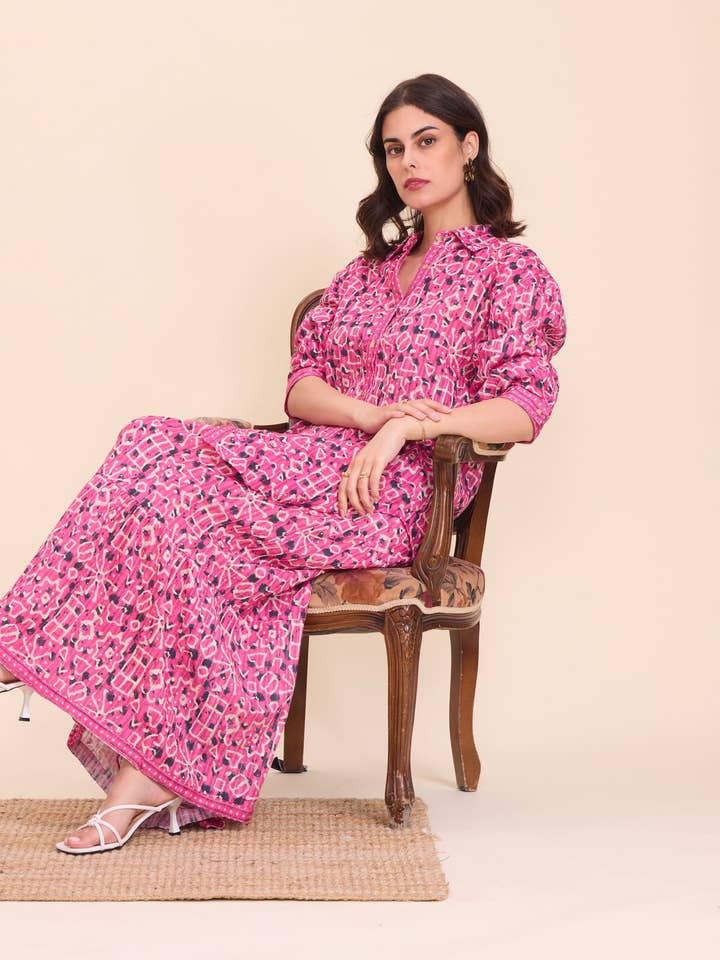 Bohemian long cotton skirt - Orice for wholesale by Orice