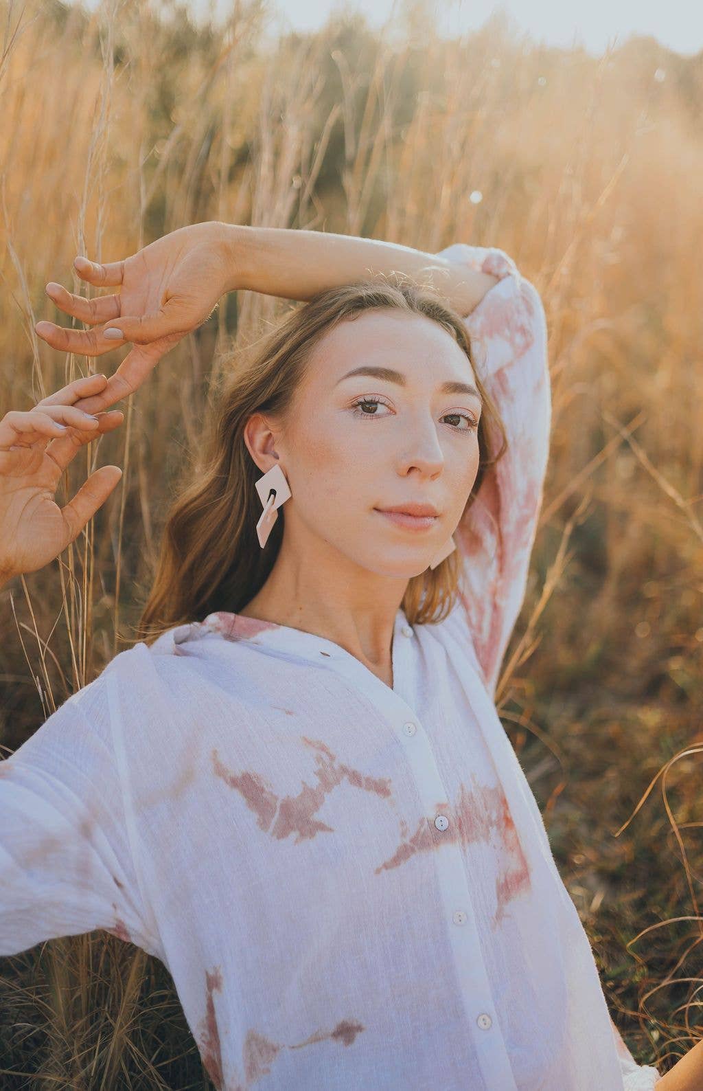 Corvega Clay Goods - Vente Boucles d'oreilles pendantes - Leona en plusieurs couleurs3