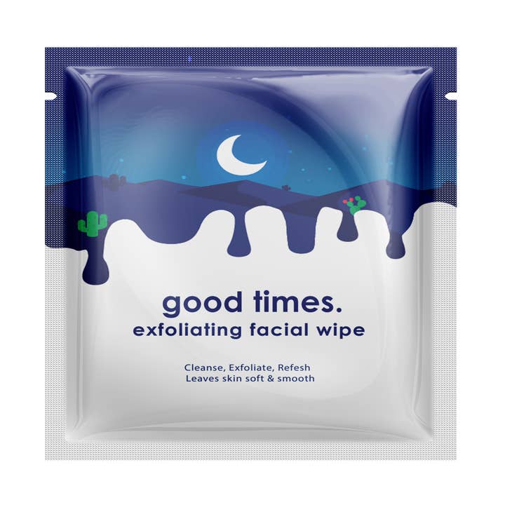 Eco-Beauty Water-less Daily Exfoliating Face Wipes for wholesale by LA Fresh