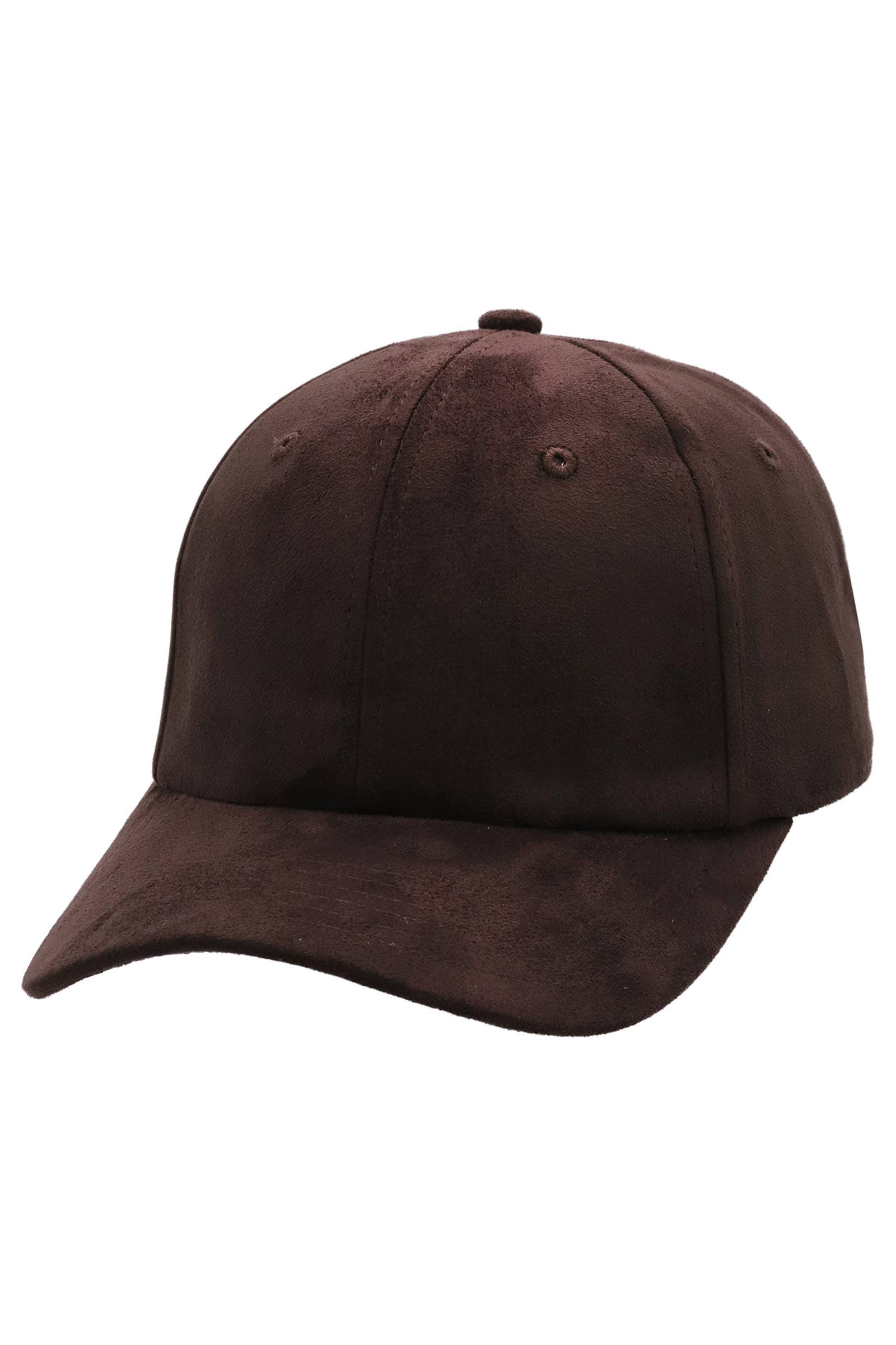 Cap Zone - Wholesale Baseball Cap - Unisex - Premium Vegan Suede Strap-back Baseball Cap29