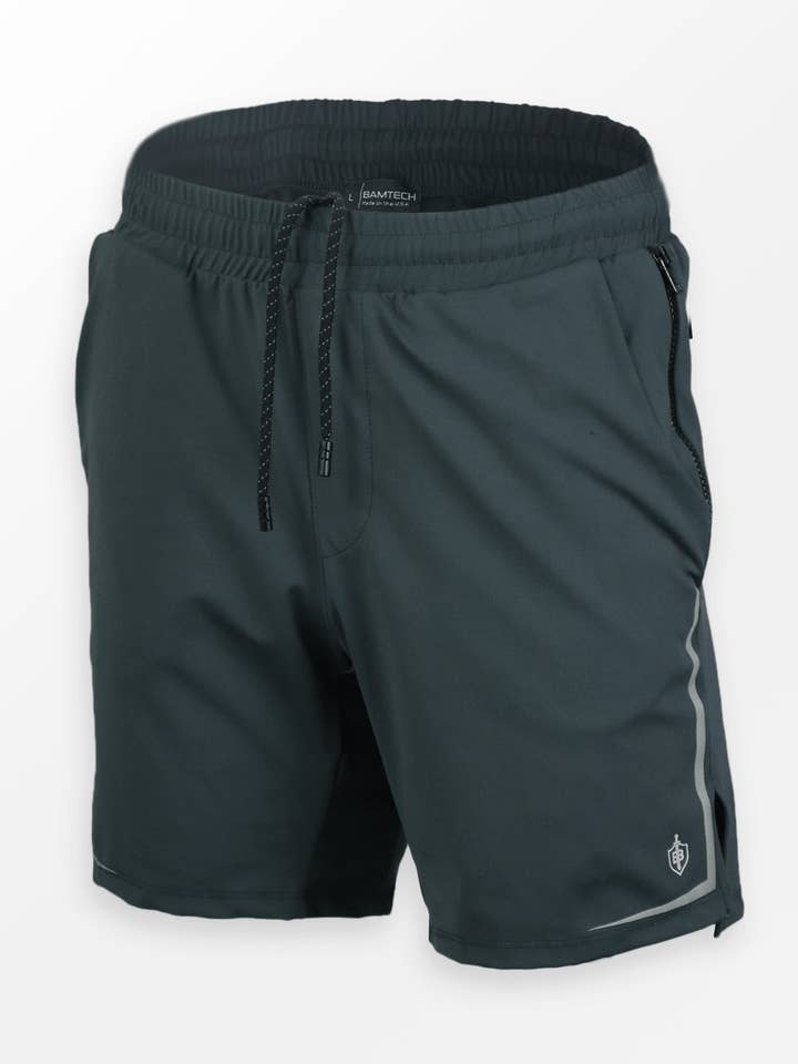 7" Dominate Trainingsshorts - Stone für den Großhandel von Bamtech